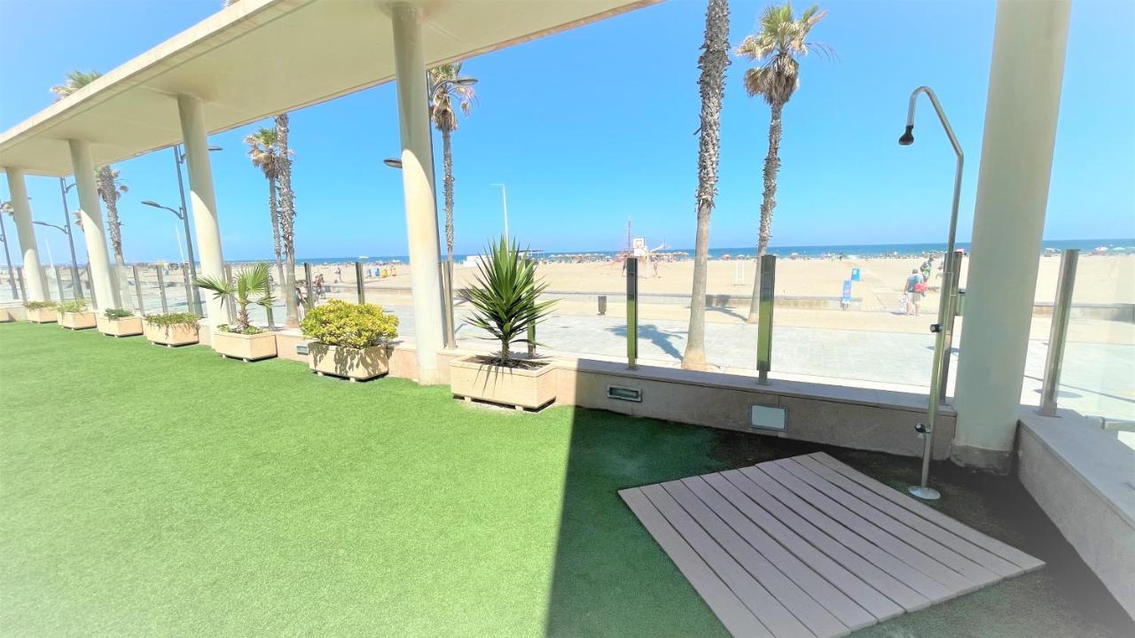 Beach Valencia Luxury A40-35 Apartment With Terrace And Sea Views Exterior photo