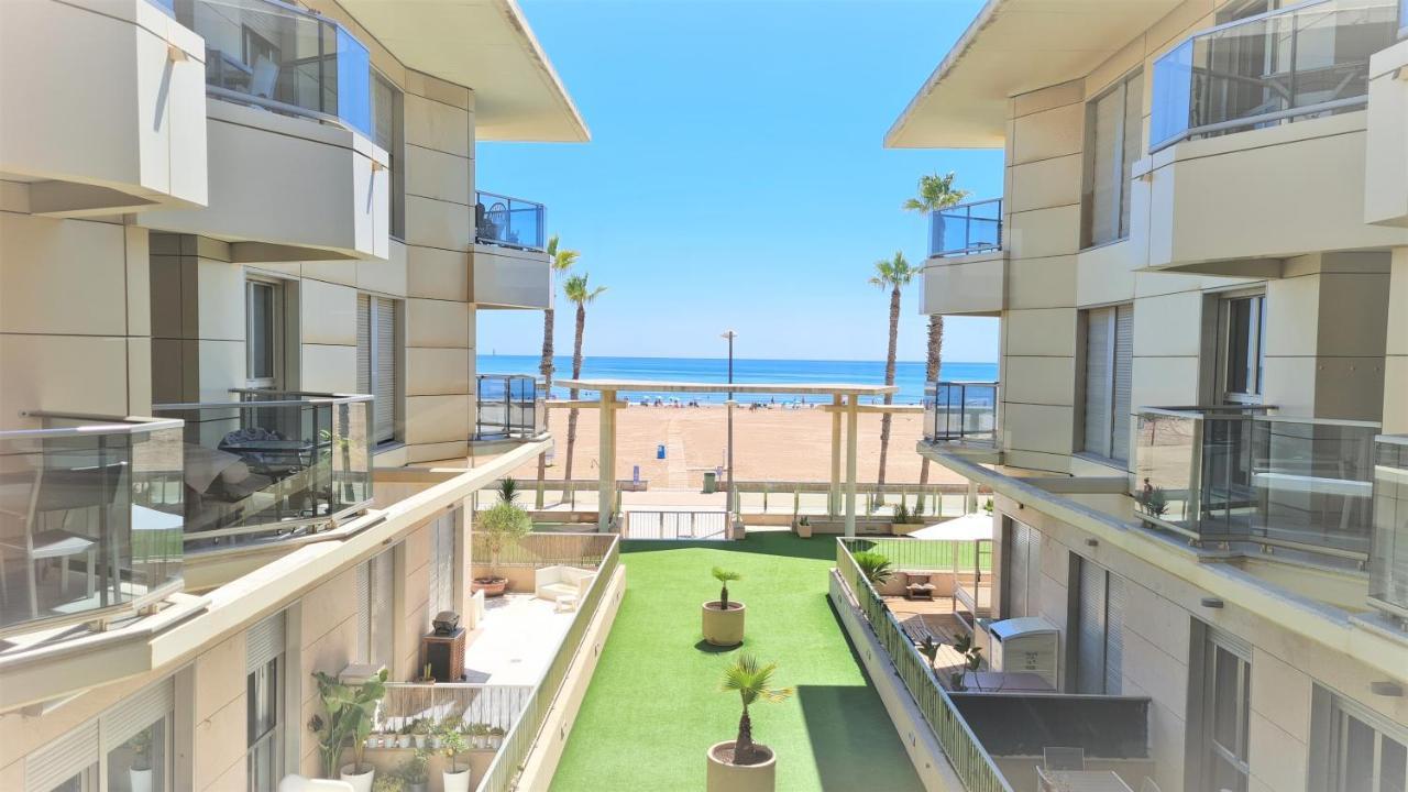 Beach Valencia Luxury A40-35 Apartment With Terrace And Sea Views Exterior photo